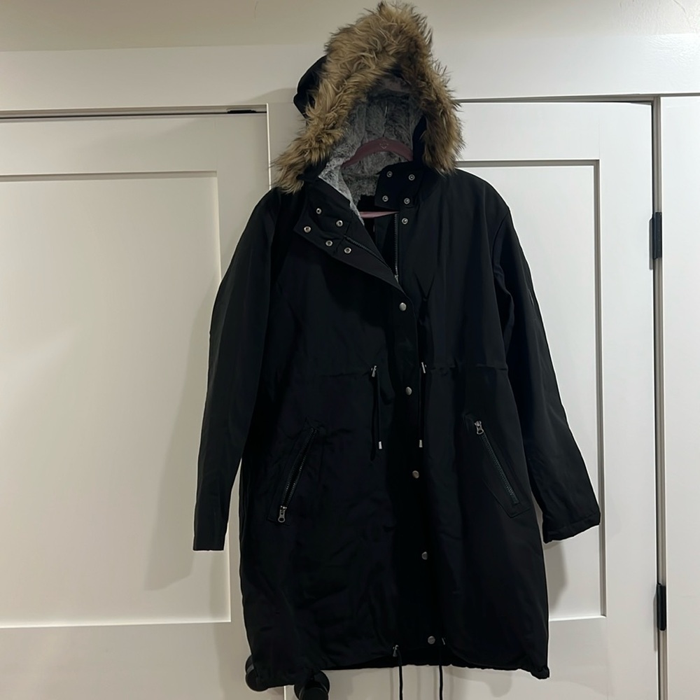 Valetta | 3 in 1 Winter Maternity Parka from Seraphine size 12